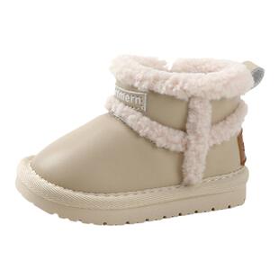 宝宝冬鞋婴儿鞋子软底保暖女宝宝学步鞋男宝棉鞋1一3岁小童雪地靴