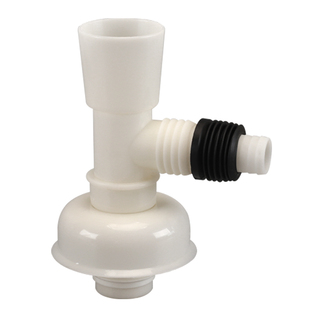 PVC管下水可旋转三通双弯头面盆地漏拖把池40/50通用下水管道接头