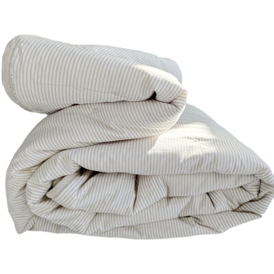 朴素亚麻棉双面可用春秋被