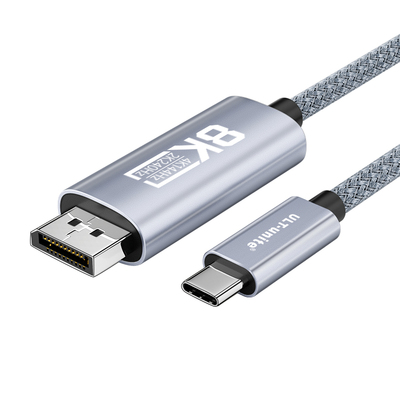 Type-C转DP2.1高刷显示器投屏线