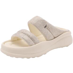 百丽厚底沙滩拖鞋女款外穿新款鞋子膨膨丑鞋一字拖B1971BT4