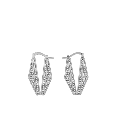 JIMMYCHOO/银色链条耳环