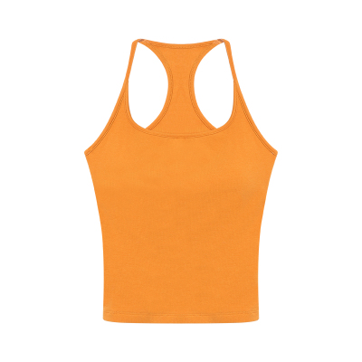 MULVAN带胸垫U领吊带背心女外穿