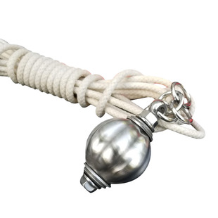 臻武不锈钢流星锤南瓜瓣表演训练比赛兵器送绳子彩布