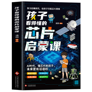 正版 孩子看得懂的芯片启蒙课 算力狂飙时代给孩子打底芯片思维 AI时代半导体发展芯片技术儿童科普知识 芯片简史 芯片战争书籍