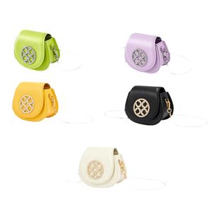 Orange Cube迷你马鞍包翻盖女款单肩牛皮通勤百搭斜挎包女友礼物