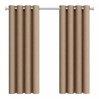 A类无甲醛全遮光双面中古风窗帘