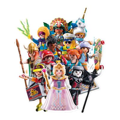 playmobil摩比世界男女孩儿童玩具拼装积木人玩偶S25盲袋71456
