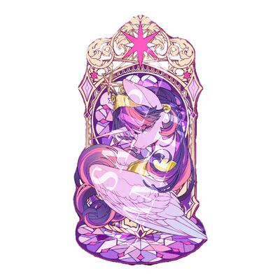 加冕典礼系列金属徽章我的小马驹