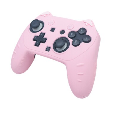 NS2PRO猫耳手柄保护壳switch2代手柄专用硅胶套赠送摇杆帽贴纸
