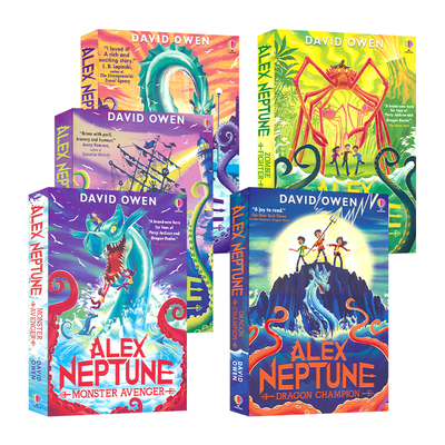 Usborne Alex Neptune David Owen 亚历克斯·尼普顿 5册 冒险与成长主题 中高级章节小说 9-12岁课外读物 平装 英文原版进口图书