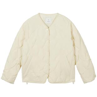 羽绒服女士热风2024冬季新款基础内搭轻薄小个子保暖外套简约宽松