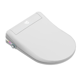 新款适配通用TOTO智能马桶盖板短款自动翻盖泡沫盾除臭即热V型U型