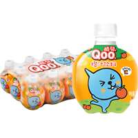 拍3！美汁源酷儿Qoo橙汁果汁260ml*12瓶