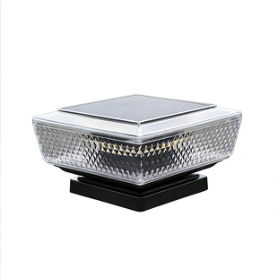 太阳能庭院灯户外防水方形别墅灯立柱灯庭院灯围墙灯氛围灯柱头灯