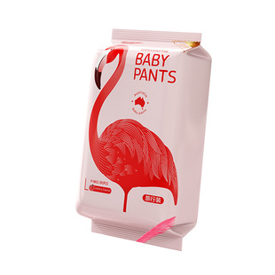 【旅行装】酷安奇红羽果染婴儿纸尿裤舒适轻薄透气尿不湿拉拉裤