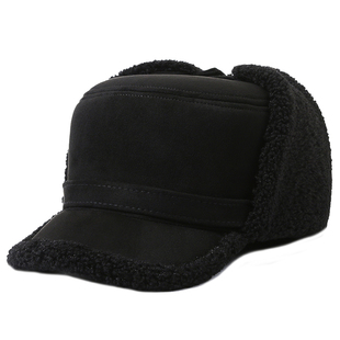 中老年人帽子男士冬季爸爸保暖护耳雷锋帽爷爷冬天加绒厚防寒冬帽