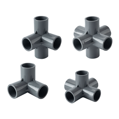 顶建pvc立体三四五六通厂家直销