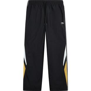 李宁C位裤丨阔腿裤春季校服裤子男士复古美式休闲裤运动长裤男款