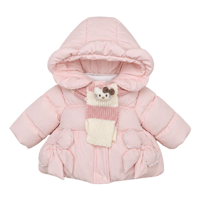 1-6岁2女童棉服新冬装洋气棉衣袄