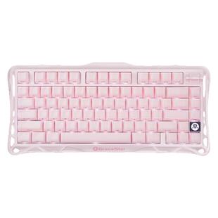 重力星球机械键盘K1罗斯粉色无线电竞游戏专业办公女生果冻键帽