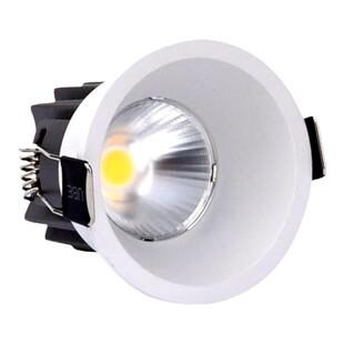 窄边防眩光led小射灯嵌入式3W5W聚光束24度开孔5公分50mm洗墙筒灯