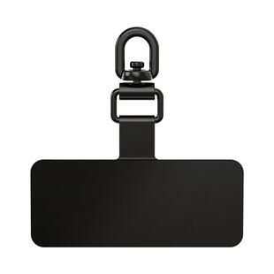 手机挂绳夹片金属结实耐用超薄不锈钢垫片适用苹果华为电话壳固定贴片斜挎可背挂脖手腕绳防丢失卡片挂链挂件