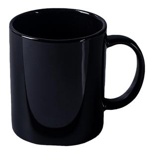 创意色釉水杯北欧纯色家用订陶瓷广告马克杯子定制logo刻字耐高温