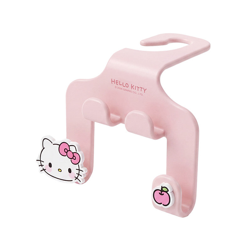 HelloKitty车载挂钩汽车座椅背多功能挂钩后排车用四钩挂物置物架