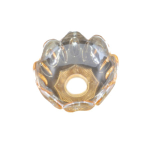 欧式风格吊灯水晶蜡烛灯弯管支撑壁玻璃碟壁灯装饰多色碟灯具配件