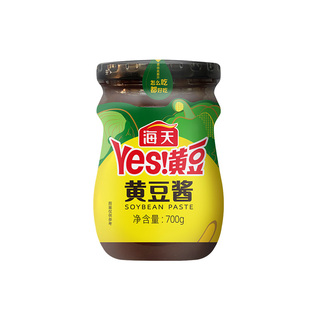 海天黄豆酱700g原味东北大酱豆瓣酱蘸酱家用调味品拌饭拌面酱香饼