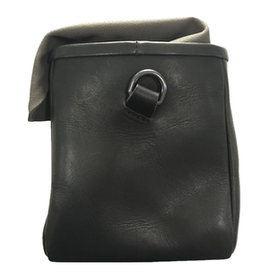 cam-in意大利真皮防水帆布手工单反微单相机背包单肩包摄影斜跨包