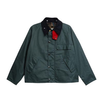 Barbour男女同款油蜡夹克