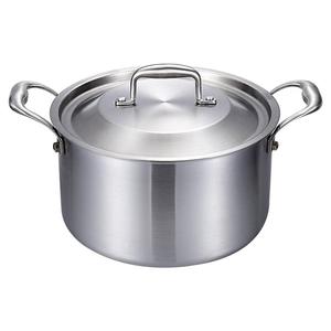 康巴赫304不锈钢加厚欧式汤锅家用蒸煮炖双耳锅电磁炉燃气灶专用