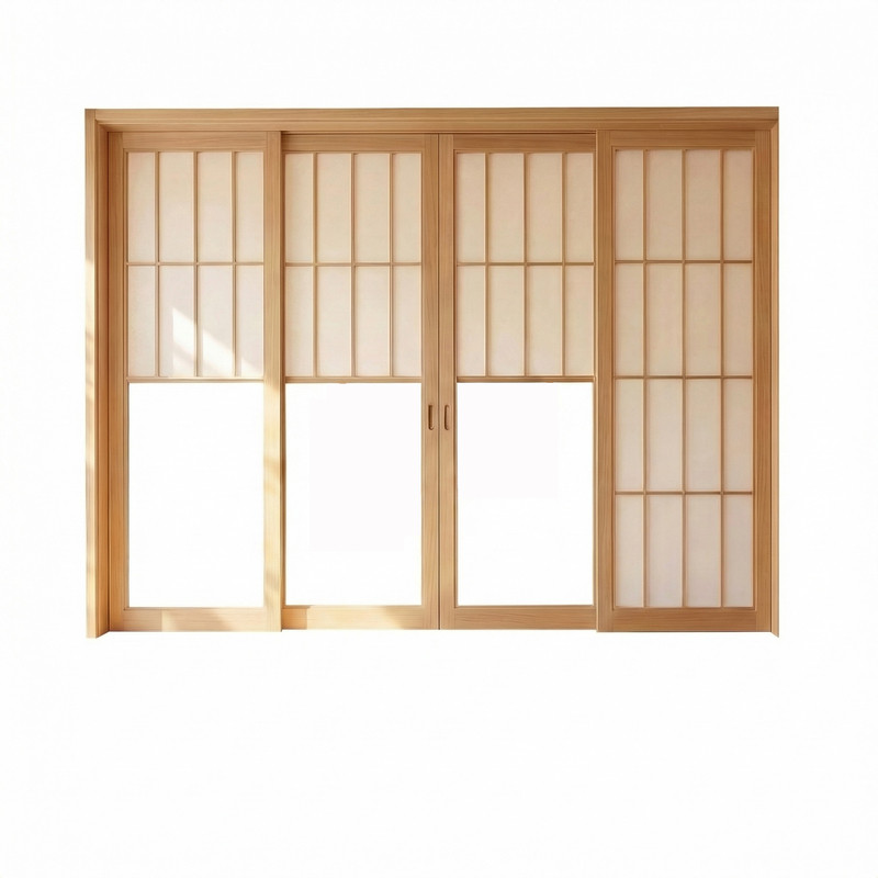 定制实木推拉门全国上门安装