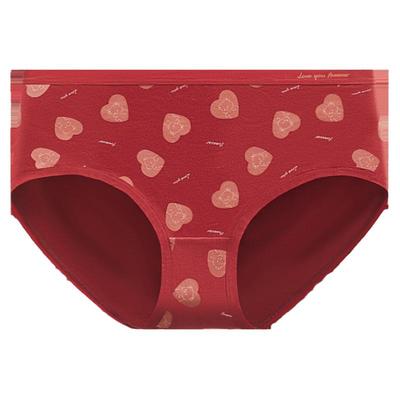 纯棉裆舒适内裤红豆本命年礼物