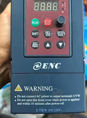 【询价】ENC变频器EDS800系列，0.75KW、220V、一共四适用