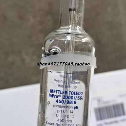 议价Mettler梅特勒PH电极52003525,InPro2000i/SG/450/9816 正品