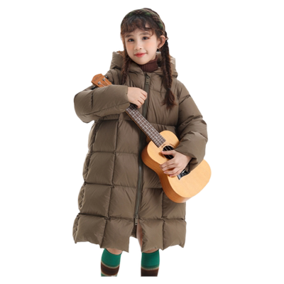 鹅小宝中长款厚亲子装鹅绒服