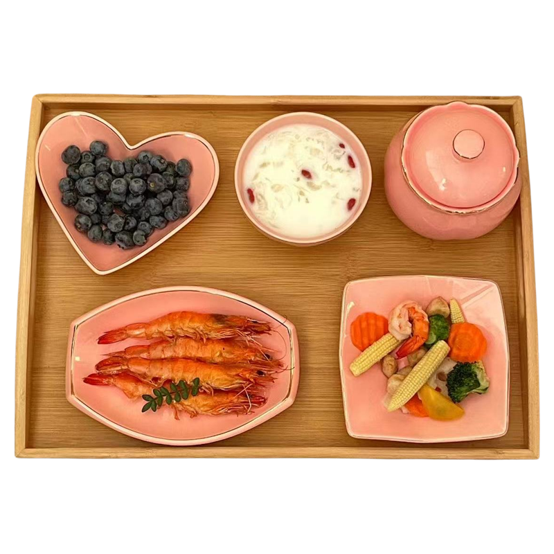 陶瓷月子餐具月子中心产妇一人食