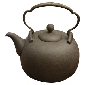 台湾邓丁寿功夫茶具汤提点陶壶烧水壶提梁迷你铜把煮茶壶煮水壶