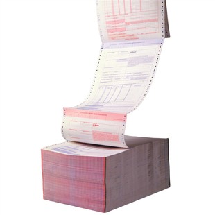 通用12联空运提单国际航空主单香港EZY中性航空运输单红6联蓝6联