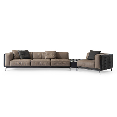 【天猫奢品】意式轻奢转角沙发