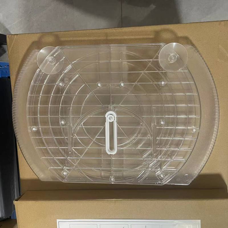 新款冰箱360度可旋转透明收纳转盘食品储藏整理托盘储物创意收纳