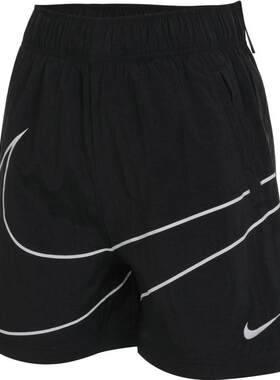 NIKE耐克女子大钩时尚运动休闲宽松透气短裤女HM4633-010