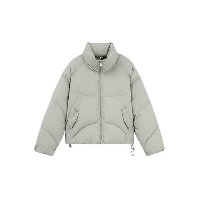 BODYDREAM新款立领保暖羽绒服男女同款冬季褶皱感休闲加厚外套