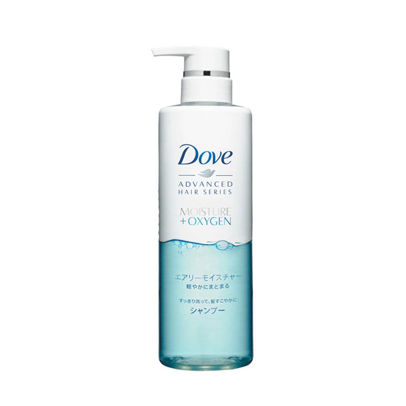 Dove/多芬空气感洗发水保湿氧气泡泡无硅油空气丰盈日本进口480g