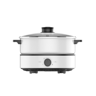 美的电火锅锅家用多功能分体式电煮锅电锅小电炒锅埚电热锅蒸501