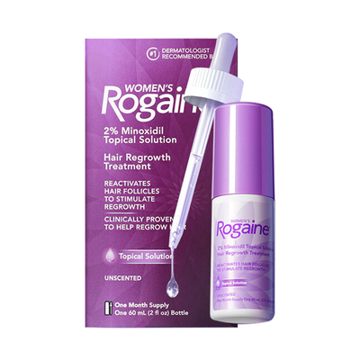 Rogaine/培健落健2%米诺地尔酊生发液女士专用防脱生发泡沫剂60ml