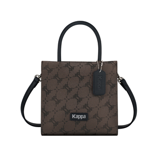 Kappa卡帕 2025年夏新款单肩包时尚老花女式手提包斜挎通勤琴谱包